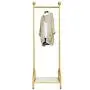 Y.H.Valuable Coat Racks Nordic Wrought Iron Coat Rack Floor Rack Bedroom Living Room Clothes Rack Simple Gold Floor Hanger Entryway Furniture