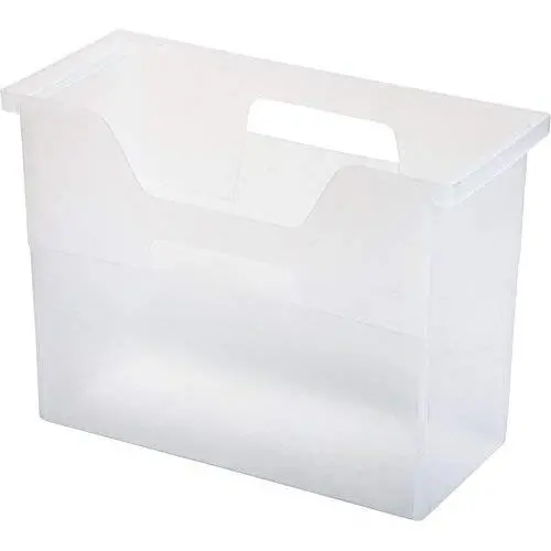 IRIS Desktop File Box, 6 Pack, Medium, Clear IRIS Desktop File Box, 6 Pack, Medium, Clear