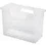 IRIS Desktop File Box, 6 Pack, Medium, Clear IRIS Desktop File Box, 6 Pack, Medium, Clear