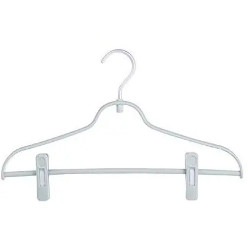 Iddefee Clothes Hanger Pack of 12 Adults Pants Hangers with Clips Jeans Skirt Underwear Hanger Clip Hanger Multifunctional Hanger Pants Hangers (Color : Green, Size : 4024CM)