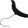 Velvet Skirt Hangers with Clips 12 Pack Non Slip Velvet Clothes Hangers with Notches for Pants and Coat Slim and Heavy Duty