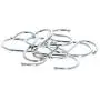 MroMax Metal S Hooks 2.68'' x 2.13''(L x W), S Shaped Hook Hangers for Kitchen Bathroom Bedroom Storage Room Office Outdoor Multiple Uses, Silver 8pcs MroMax Metal S Hooks 2.68'' x 2.13''(L x W), S Shaped Hook Hangers for Kitchen Bathroom Bedroom Storage Room Office Outdoor Multiple Uses, Silver 8pcs