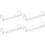10Pcs Folding Shirts Coat Clothes Hanger Holders Save Space Non-Slip Clothing Organizer Practical Racks Hangers for Clothes