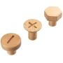 Enfei Wood Coat Hooks Wall Mounted Organizer Hangers Hat Rack Decorative Craft Clothes Hooks Setb
