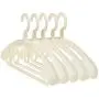 Yuqianjin Hangers Plastic, Space Saving Clothes Hangers, Plastic Seamless Hanger Home Hanging Clothes Rack (5 Pack) (Color : White) Yuqianjin Hangers Plastic, Space Saving Clothes Hangers, Plastic Seamless Hanger Home Hanging Clothes Rack (5 Pack) (Color : White)