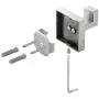 YGIVO Towel Hooks, Brushed Nickel SUS304 Stainless Steel Bath Coat Robe Clothes Square Hook Hanger Wall Hook Holder for Bathroom Kitchen Garage Hotel Wall Mounted