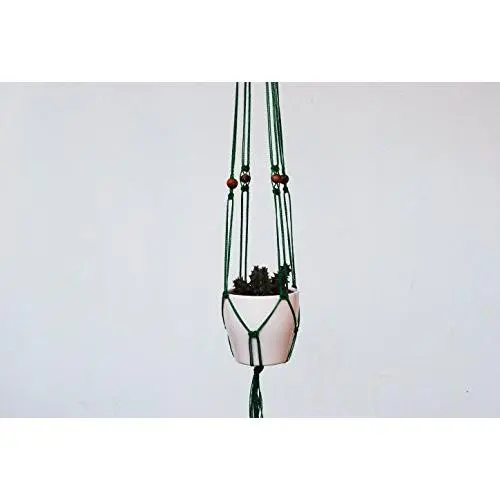 Kelly green Mini Plant Hanger