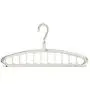 EvaroFly Multipurpose Magic Folding Hanger, Save Space Storage Clothes Hanger, Household Travel Camping -White 3 Pcs