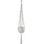Flosky Macrame Plant Hanger Cotton Rope Indoor Outdoor Hanging Basket Flower Pots Net Flosky Macrame Plant Hanger Cotton Rope Indoor Outdoor Hanging Basket Flower Pots Net