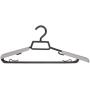 Heavy Duty Hangers, Plastic Hangers for Clothes Extra Wide Adjustable Shoulder 15-20.5 Inch Clothes Hangers, Closet Space Saving, Perfect for Coat, Dress, Shirt, Pants Hangers (24 Pack)