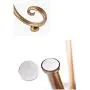 Free Standing Towel Rack for Bathroom, Metal Towel Holder Coat Rack for Living Room, Towel Bar Rack, Clothes Hanger and Accessories Stand, 33×33×98 cm,Gold