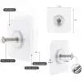 GINMINO Wall Hooks 13.5lbs(Max) Transparent Reusable Adhesive Hooks,Waterproof and Oilproof, Bathroom Kitchen Wall Hooks Heavy Duty 10 Pack GINMINO Wall Hooks 13.5lbs(Max) Transparent Reusable Adhesive Hooks,Waterproof and Oilproof, Bathroom Kitchen Wall Hooks Heavy Duty 10 Pack