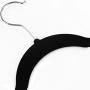 Utopia Home 50-Pack Shirt Hangers Non Slip Velvet Hangers - Black