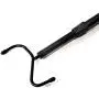Drapery Pull Rod - The Original 36-62" Universal Telescoping Drapery Pull Rod and Adjustable Curtain Wand for Easier Opening and Back Doubles as a Clothes Hook Hanger for Closet Storage Organization