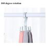 10pcs Random Color Plastic Home Storage Organization Hooks Bedroom Hanger Clothes Hanging Rack Holder Hooks for Bags Towel