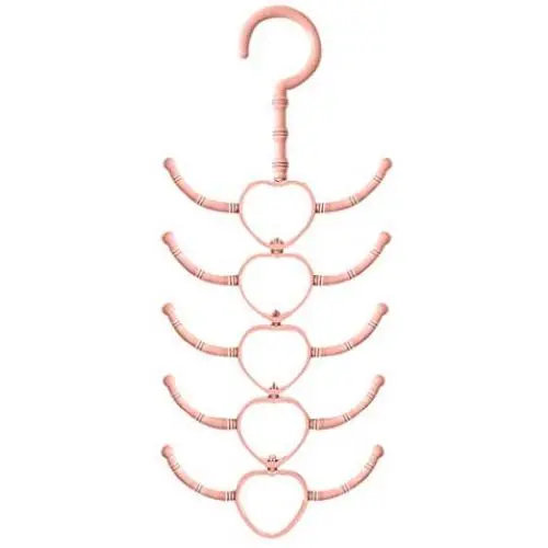Ydida New Multi Purpose Plastic Clothes Hanger And Tie Scarf Rack Belt Storage Rack Command Hooks Hooks For Hanging Suction Cup Hooks Room Hooks