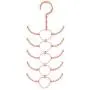 Ydida New Multi Purpose Plastic Clothes Hanger And Tie Scarf Rack Belt Storage Rack Command Hooks Hooks For Hanging Suction Cup Hooks Room Hooks