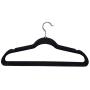 Velvet Clothes Suit-Shirt-Pants Hangers Hook Non Slip Storage Organize 100PCS