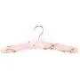 DNJKSA 3 Pcs Vintage Lace Coated Hanger Floral Embroidery Blushing Bride Pink Bridesmaid Gift Hangers for Clothes DNJKSA 3 Pcs Vintage Lace Coated Hanger Floral Embroidery Blushing Bride Pink Bridesmaid Gift Hangers for Clothes
