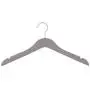 SAASNY Standard Plastic Hangers,25 Dark Grey 38cm Plastic Non Slip 2 Notched Clothes Coat Garment Top Dress Hangers for Drying and Storage SAASNY Standard Plastic Hangers,25 Dark Grey 38cm Plastic Non Slip 2 Notched Clothes Coat Garment Top Dress Hangers for Drying and Storage