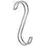 mDesign Metal Wire Over The Rod Hanging Closet Accessory S Hook for Handbags, Belts or Jackets - Snag Free - 8 Pack - Chrome mDesign Metal Wire Over The Rod Hanging Closet Accessory S Hook for Handbags, Belts or Jackets - Snag Free - 8 Pack - Chrome