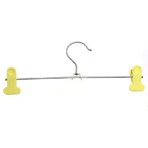 Water & Wood #1 Stainless Steel Two-Clips Clothes Hangers Kilt Pant Trousers Retail StoreRandom(Color Will be Sent) Water & Wood #1 Stainless Steel Two-Clips Clothes Hangers Kilt Pant Trousers Retail StoreRandom(Color Will be Sent)
