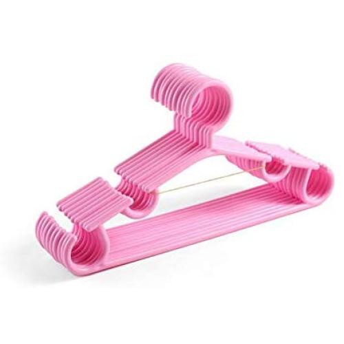 KYCPTNFJ 10pcs/Set Durable Multifunction Coat Trousers Clothes Rack Plastic Hanging Clothes Hanger