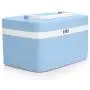 Medicine Lock Boxes for Safe Medication Storage - Childproof Prescription Bottle Organizer - Lockable Combination Chest (4 Digit Custom Code) Medicine Cabinet w/Separate Compartments | Storage Lockbox