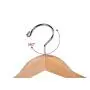 Amber Home Deluxe Curved Solid Wood Coat Hanger, Suit Hanger, Jacket Hanger with Sturdy Non-Slip Bar, Smooth Finish, Wide Shoulder,5 Pack (Natural Color) Amber Home Deluxe Curved Solid Wood Coat Hanger, Suit Hanger, Jacket Hanger with Sturdy Non-Slip Bar, Smooth Finish, Wide Shoulder,5 Pack (Natural Color)