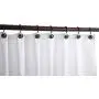 CHICTIE Bronze Shower Curtain Hooks,Oil Rubbed Decorative Shower Rings,Set of 12 Rust Resistant Shower Hooks Hangers for Bathroom Curtains Rods(Oil-Rubbed Bronze)