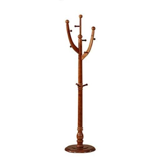 HTDZDX Coat Rack Tree Design Coat Stand Free Standing Clothes Jacket Storage Hanger Organiser,3 Colors Optional, Solid Wood, 42 X 180 cm (Color : Wood Color) HTDZDX Coat Rack Tree Design Coat Stand Free Standing Clothes Jacket Storage Hanger Organiser,3 Colors Optional, Solid Wood, 42 X 180 cm (Color : Wood Color)
