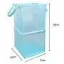 Sixpi Laundry Hampers Basket Collapsible with Carry Handle Net Cloth Hanger Storage Bath Organizer Accessories Bar Games Multifunction Tooth Brush Stand Bath Mats Hook