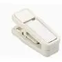WEFOO 20 Pcs White Plastic Hangers Clips Multi-Purpose Hanger Clips Finger Clips for Plastic Clothes Hangers