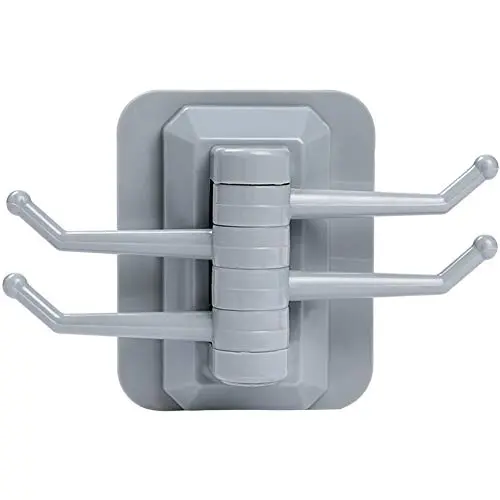 Cupcinu Seamless Hook Rotate 4 Links Towel Hook Coat Rack Wall Mount Hanger Heavy Duty Clothes Holder Kitchen Hooks for Office Kitchen Bathroom Cabinet Draw Clothes (Blue) Cupcinu Seamless Hook Rotate 4 Links Towel Hook Coat Rack Wall Mount Hanger Heavy Duty Clothes Holder Kitchen Hooks for Office Kitchen Bathroom Cabinet Draw Clothes (Blue)