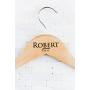 8 Personalized, Engraved Wedding Dress Hangers by Left Coast Original