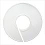 60 pcs Plastic Clothing Size Dividers White Round Hangers Closet Size Divider Home Clothing Storage Wardrobe Storage