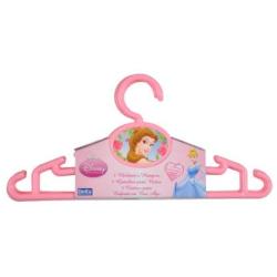 Set of 4 Pink Disney Princess Childrens Clothes Hangers