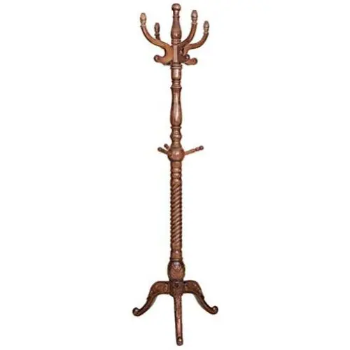 LLDDP Coat Hooks Wall Coat Racks Coat Stand Simple Clothes Rack Wooden Creative Hat Coat Rack Bedroom Floor Hanger Clothes Retro Tree Office Entryway Hall Garment Racks