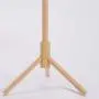 TAESOUW-Home Coat Rack Hanger Floor Bedroom Hanger Simple Clothes Rack Solid Wood Bag Rack Simple Modern Single Pole Coat Racks (Color : Wood)