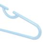 HANGERWORLD 20 Blue 11.4inch Kids Baby Infant Toddler Plastic Pant Bar Garment Clothes Coat Hangers