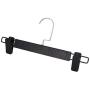 Dedu Clothes Hangers Black Plastic,Clothes Pants Hangers with Clips,360 Rotatable Hook Skirt Hangers,Non-Slip Trousers Hangers,Pack of 20 Dedu Clothes Hangers Black Plastic,Clothes Pants Hangers with Clips,360 Rotatable Hook Skirt Hangers,Non-Slip Trousers Hangers,Pack of 20