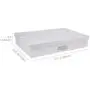 Bigso Sverker Fiberboard Legal/Art Storage Box, 3.3 x 17.1 x 12.2 in, White Bigso Sverker Fiberboard Legal/Art Storage Box, 3.3 x 17.1 x 12.2 in, White