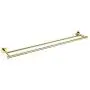 Hoooh Double Bath Towel Bar 36-Inch Stainless Steel Hand Towel Rack for Bathroom Wall Mount Brushed Gold, A102L90-BG Hoooh Double Bath Towel Bar 36-Inch Stainless Steel Hand Towel Rack for Bathroom Wall Mount Brushed Gold, A102L90-BG