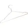 42cm Strong Metal Wire Clothes Hangers Hook Coat Trouser Skirt Holder Bar