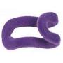 20pcs Mini Flocking Clothes Hanger Home Easy Hook Closet Organizer Hanging Hook Random Color