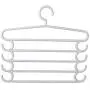 qiao-qiao-store Multi Layer Clothes Hanger Holder Wardrobe Pants Towel Can Hold for Pants, Towel, tie, Scarf etc. Tie Organizer,Apricot,38x34cm qiao-qiao-store Multi Layer Clothes Hanger Holder Wardrobe Pants Towel Can Hold for Pants, Towel, tie, Scarf etc. Tie Organizer,Apricot,38x34cm