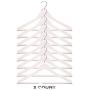 IKEA Hanger Wood Clothes Coat (8 Pack) White Bumerang