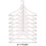 IKEA Hanger Wood Clothes Coat (8 Pack) White Bumerang IKEA Hanger Wood Clothes Coat (8 Pack) White Bumerang