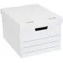 AmazonBasics Heavy Duty Storage Filing Boxes with Lift-Off Lid - Pack of 12, Letter / Legal Size