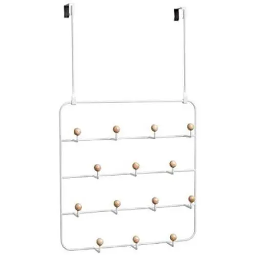 Umbra Estique Over-The-Door Multi-Use Organizer, White
